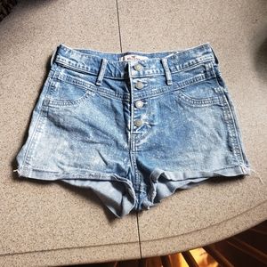 Hollister denim shorts
